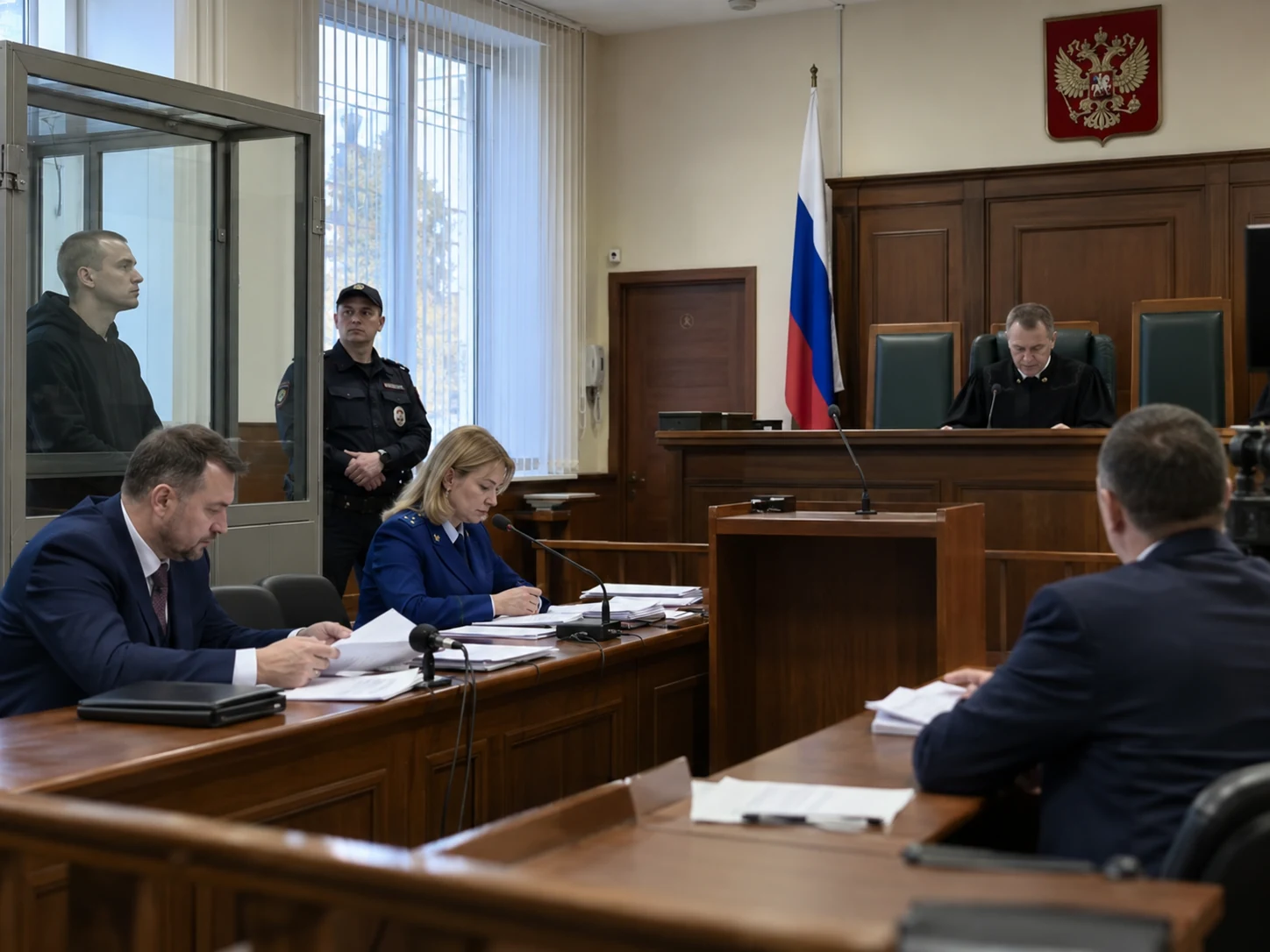 Судебное заседание по уголовному делу